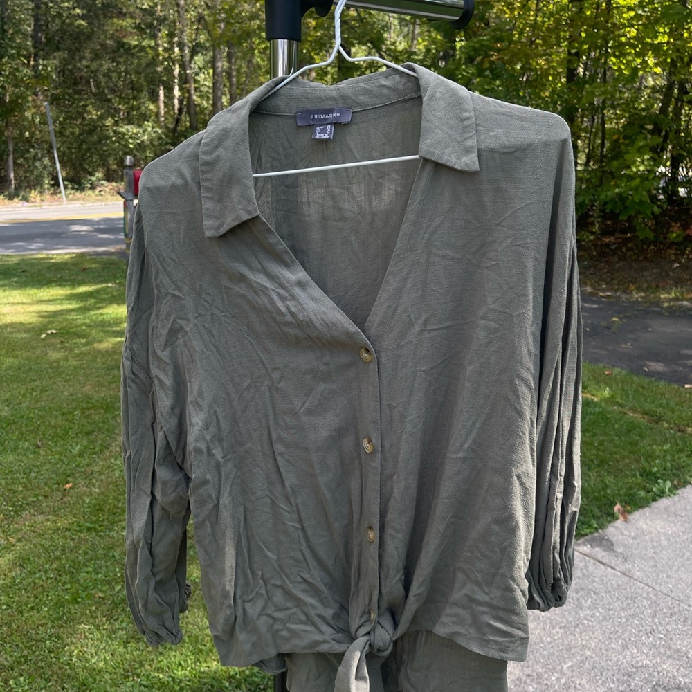 Primark Olive Green Blouse